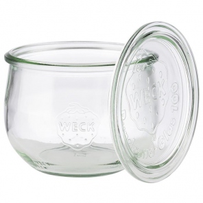 Jar with lid, weck, 0.58L,...