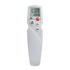 Przyrząd do pomiaru pH i temperatury, Testo 205