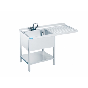 Tisch mit Spülbecken und...