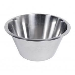 High stainless steel bowl 0,5