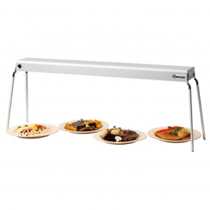 Wärmeschrank, 1250W, 137x22,5x65 cm, IHR1250 Bartscher 114004