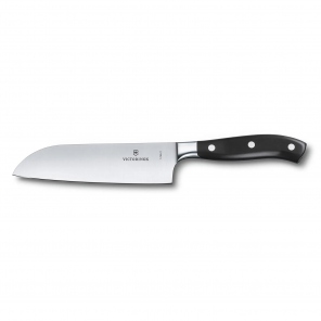 Geschmiedetes Santoku Messer, schwarz, 17 cm, Victorinox 7.7303.17G