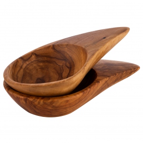 OLIVE Schalen mit Griff, 2er Set, 12,5 x 8 cm, APS 01025