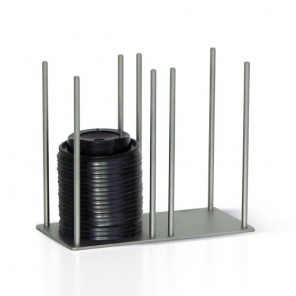 Edelstahlspender, mit 2...