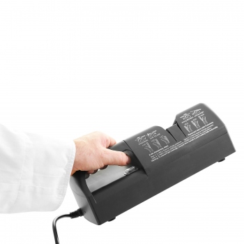 Ostrzałka do noży, elektryczna, 50W/230V, 295x110x(H)110mm, Hendi 224403
