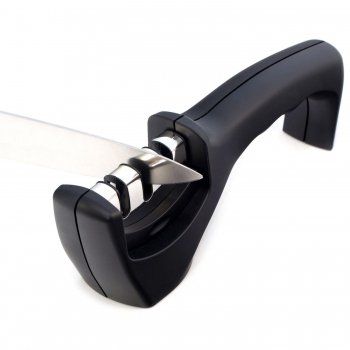 Messerschleifer, schwarz, 200x46x(H)75mm, Hendi 820612