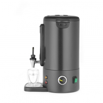 Matt-schwarzer Wasserkocher - Design by Bronwasser, 9L, 230V/950W, 307x330x(H)450mm, Hendi