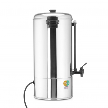 Single-Wall Water Boiler, Silver, 18L, Hendi, 230V/2200W, 385×385×(H)595 mm
