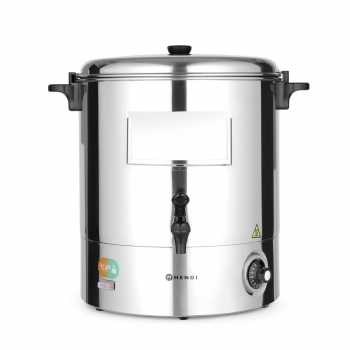 Water boiler, silver, 28L, Hendi, 230V/2200W, ⌀465×(H)488 mm