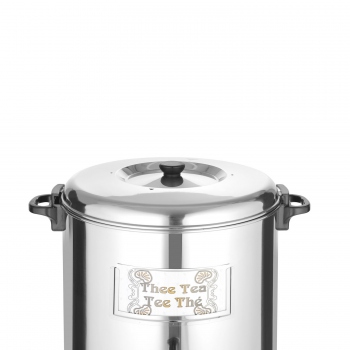 Wasserkocher, silber, 28L, Hendi, 230V/2200W, ⌀465×(H)488 mm