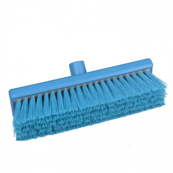 Kehrbesen, blau, mittelharte Borsten, Hillbrush B758BRES