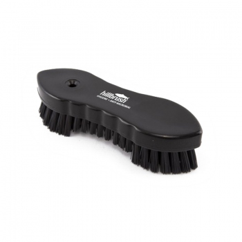 Profilierte Schrubbbürste, schwarz, harte Borsten, Hillbrush AMST5BLK