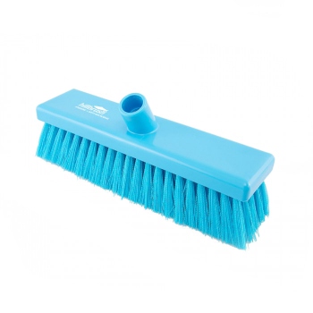 Blue sweeping brush, medium-stiff bristles, Hillbrush AMB758B