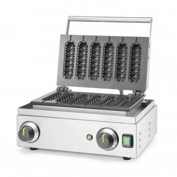 Corn Dog Waffle Maker, HENDI, 230V / 1550W, 390 × 378 × (H) 229 mm