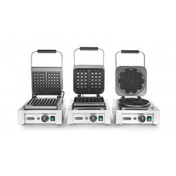 Waffeleisen kleine Waffelstruktur, HENDI, 230V/1500W, 330x437x(H)251 mm