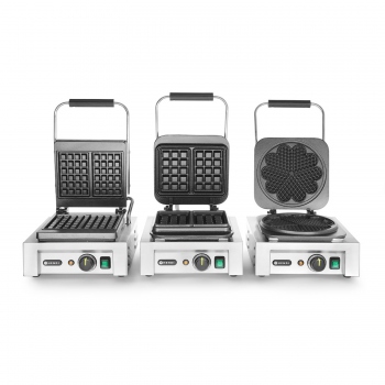 Gofrownica – duża kratka, HENDI, 230V/2200W, 330x520x(H)277mm