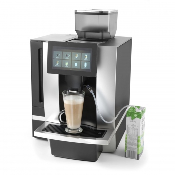 Vollautomatische Kaffeemaschine mit Touchscreen, Silber, 230V/2700W, HENDI, 208540