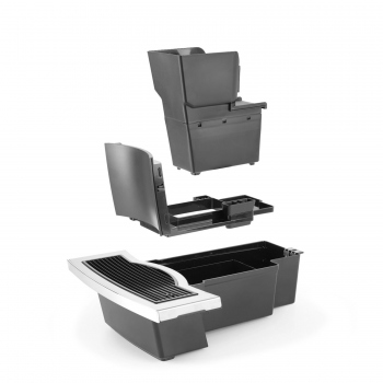 Vollautomatische Kaffeemaschine mit Touchscreen, Silber, 230V/2700W, HENDI, 208540