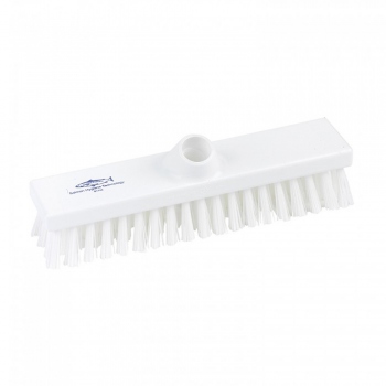 White scrubbing brush, stiff bristles, Hillbrush B1745W