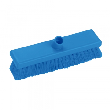 Blue sweeping brush, soft bristles, Hillbrush B849B