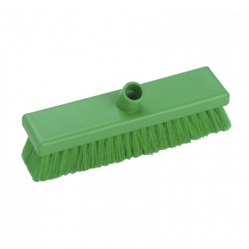 Green sweeping brush, soft bristles, Hillbrush B849G