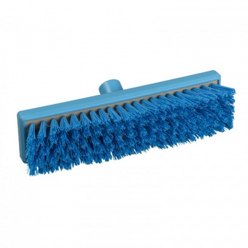 Blue scrubbing brush, very stiff, Hillbrush B759BRES