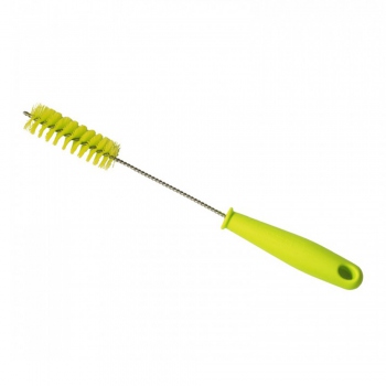Yellow pipe brush, medium-stiff bristles, Hillbrush T832Y