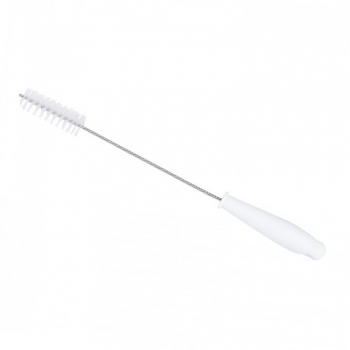 White pipe brush, medium-stiff bristles, Hillbrush T832W