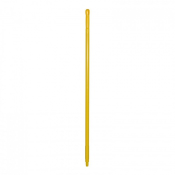 Yellow brush/squeegee handle, made of polypropylene, Hillbrush PLH3Y