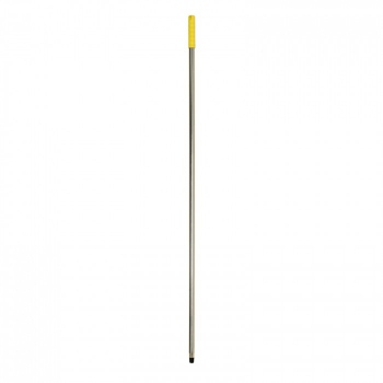 Stiel für Bürste/Abzieher, gelb, Edelstahl, Typ 304, Hillbrush SSH4Y