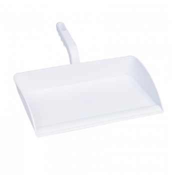 White open dustpan, polypropylene, Hillbrush DP13W
