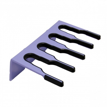 Violet wall-mounted holder for brushes and handles, Hillbrush WLBR1V
