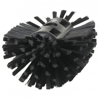 Black container brush, stiff bristles, Vikan 70379