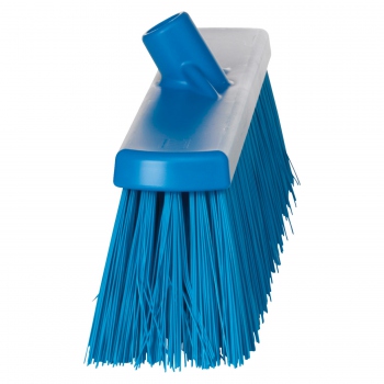 Blue sweeping brush, stiff bristles, VIKAN 29203