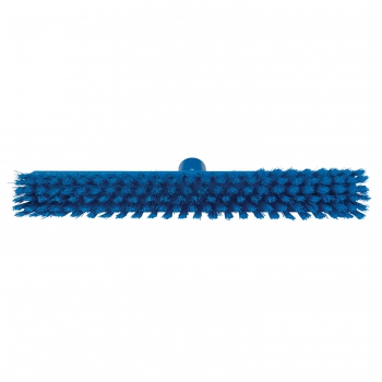 Blue broom for sweeping floors, oft/hard bristles, Vikan 31743