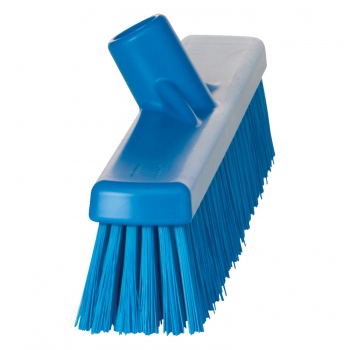 Blue broom for sweeping floors, oft/hard bristles, Vikan 31743
