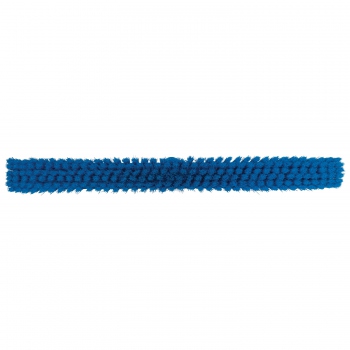 Blue broom for sweeping, soft bristles, Vikan 31993
