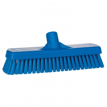 Blue floor and wall scrubbing brush, hard bristles, Vikan 70603