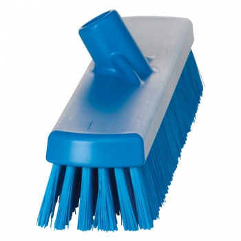 Szczotka do mycia podłóg i ścian, niebieska, sztywne włosie, Vikan 70623