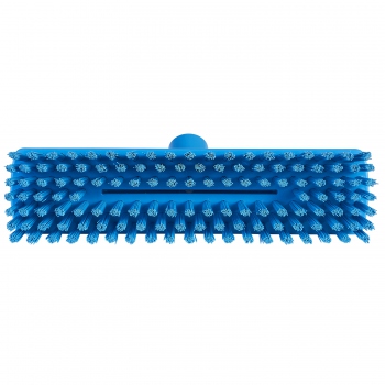 Blue waterfed brush, stiff bristles, Vikan 70413