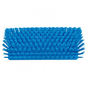 Blue corner scrub brush, medium-hard bristles, Vikan 70473