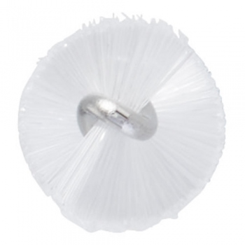 Rohrbürste mit Stiel, weiß, mittelharte Borsten, Vikan 53635