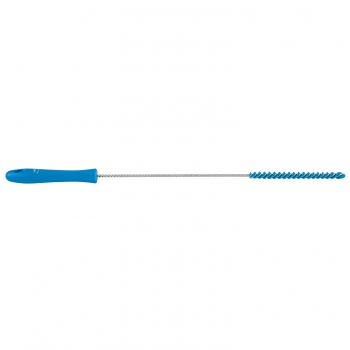 Blue narrow space brush, hard bristles, Vikan 53753