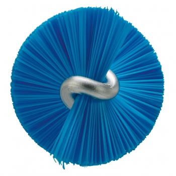 Blue narrow tube and hole brush, medium stiff bristles, Vikan 53763