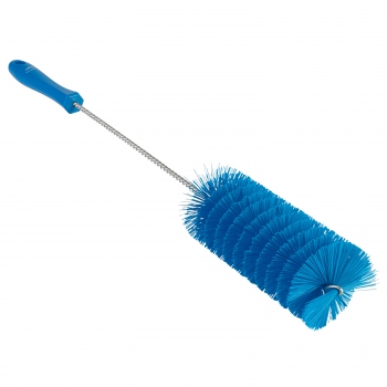 Blue brush for pipes and drains, medium-hard bristles, Vikan 53703