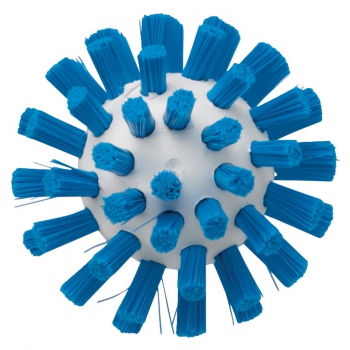 Runde Rohrbürste für Stiel, blau, harte Borsten, Ø 50 mm, Vikan 5380503