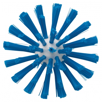 Runde Rohrbürste für Stiel, blau, mittelharte Borsten, Ø 90mm, Vikan 5380903