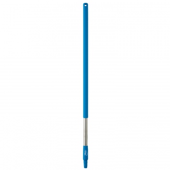 Blue handle for brush/squeegee, stainless steel, 1025 mm, Vikan 29833
