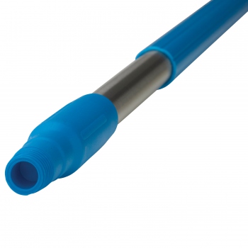 Stiel für Bürste/Abzieher, Edelstahl, blau, 1025 mm, Vikan 29833