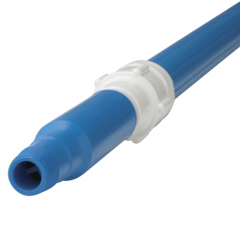 Blue telescopic water-fed brush handle, length 160-278 cm, Vikan 2973Q3